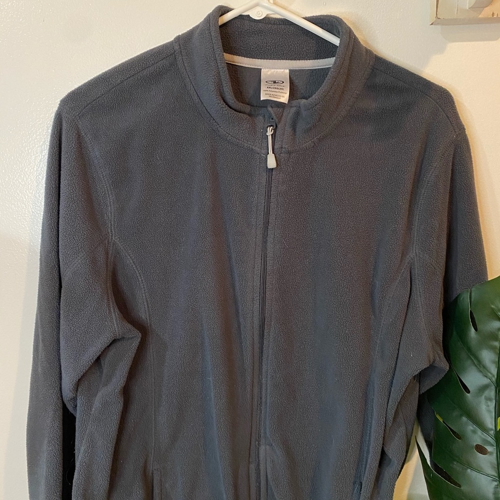 Gray half zip! - Picture 2 of 5